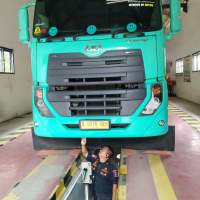 Kegiatan Pengujian Kendaraan di UPTD Pengujian Kendaraan Bermotor Tangsel