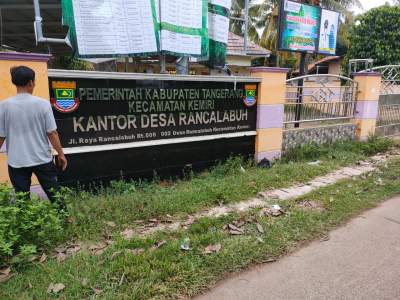 Calon Kades Incumben Bantah Anaknya Tidak Siap Jadi PLT Kades Rancalabuh