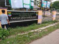 Calon Kades Incumben Bantah Anaknya Tidak Siap Jadi PLT Kades Rancalabuh