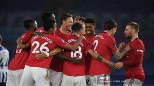 Setan Merah Gilas Brighton 3 Gol Tanpa Balas