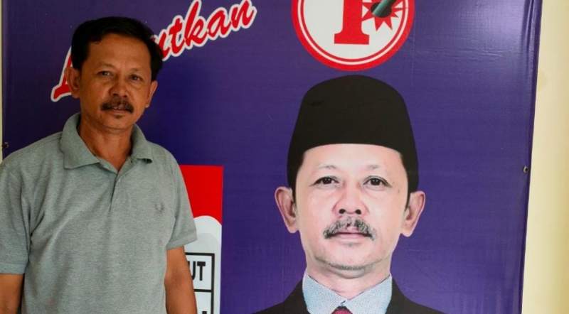 Covid Menurun, Calon kades Suherman Berharap  Pilkades Tidak Diundur