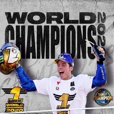Pembalap Tim Suzuki Ecstar, Joan Mir Juarai MotoGP Musim 2020