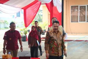 Kunjungi Lokasi SKD CPNS di Kemenkumham Banten, Kepala Biro Kepegawaian Berikan Apresiasi