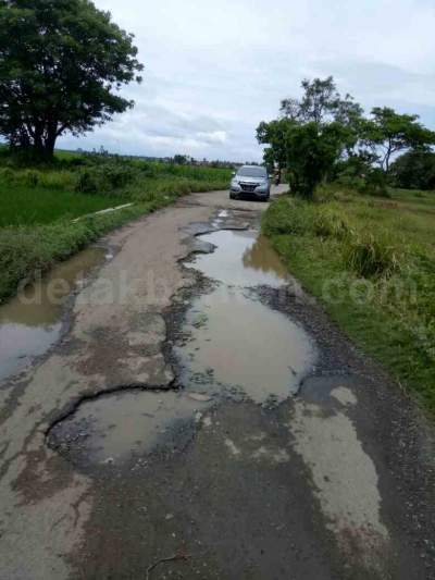 Rusak Parah, Warga Minta Perbaikan Jalan Kedaung