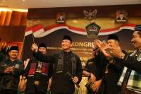 Dikukuhkan Sebagai Ketum, Andika Minta Bimbingan Senior