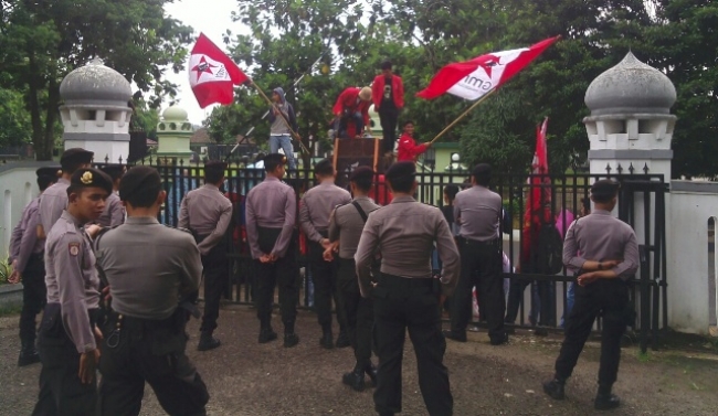 DBMSDA Didemo GMNI Sebut Komisi III Pahlawan Kesiangan