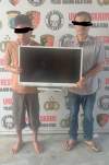 Polsek TBU Berhasil Amankan 2 Orang Pelaku Pencurian TV