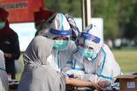 Ilustrasi tenaga kesehatan.