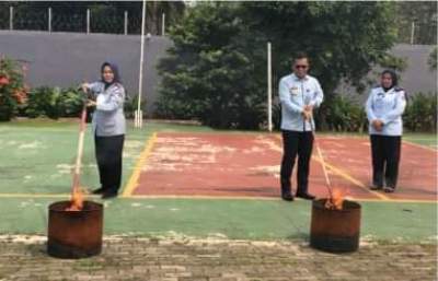 Monitoring dan Evaluasi di LPP Tangerang, Kadivpas Musnahkan Barang Sitaan Hingga Berikan Pengarahan