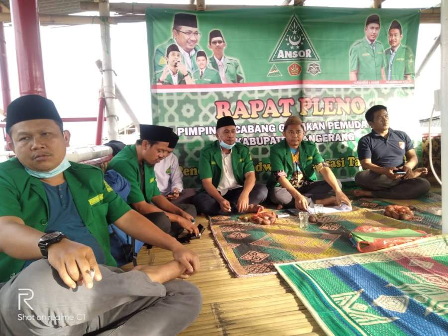 Bahas Program Diklat 2021, GP Ansor Kabupaten Tangerang Gelar Rapat Pleno