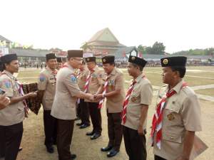 Wagub Banten  Hadiri Peringatan HUT Pramuka di Tigaraksa
