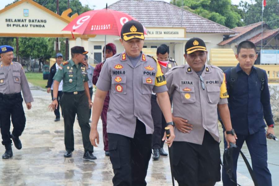 Guna Sukseskan Pemilu 2019, Forkopimda Kabupaten Serang Kunjungi Daerah Berkebutuhan Khusus
