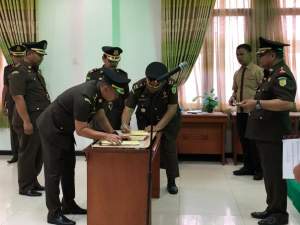 Mantan Kasi Pidum Kuantan Singingi Resmi Jabat Kasiintel Kejari Tigaraksa