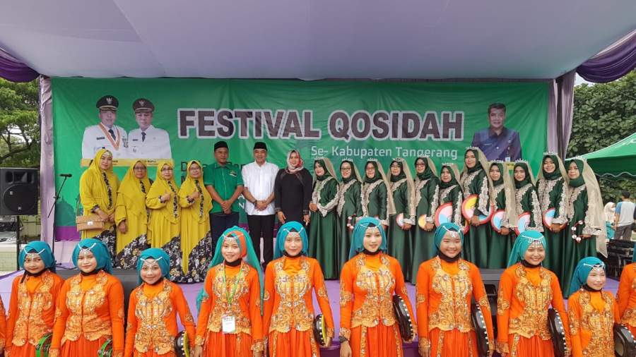 Meriahkan HUT Kabupaten Tangerang, GP Ansor Gelar Festival Qosidah