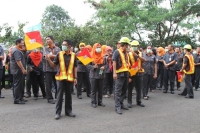 MMS Gelar Simulasi Kesiapsiagaan dan Tanggap Darurat