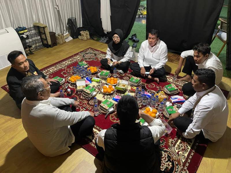 Momen Keakraban Gubernur Andra Soni Saat Retret dengan Seluruh Kepala Daerah se- Provinsi Banten