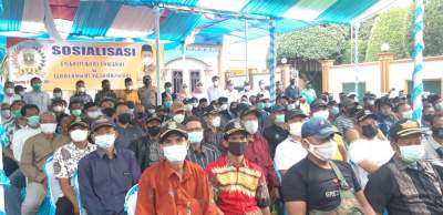 Gelar Sosialisasi Wawasan Kebangsaan,  Jaini Himbau Warga Pentingnya Divaksin