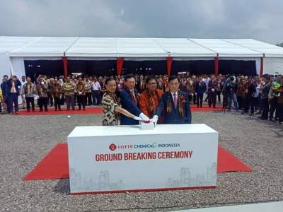Investasi Rp 53 Triliun, Petrokimia Lotte Chemical Diresmikan Menperin