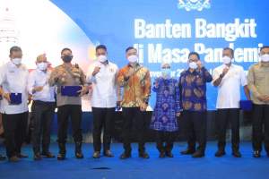 Buka Musprov VI Kadin Banten, Wagub Ingatkan Fokus Pemprov Soal Pemulihan Ekonomi