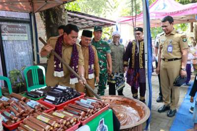 Bupati Tangerang Buka Festival Kampung Budaya Kemuning Kec Legok