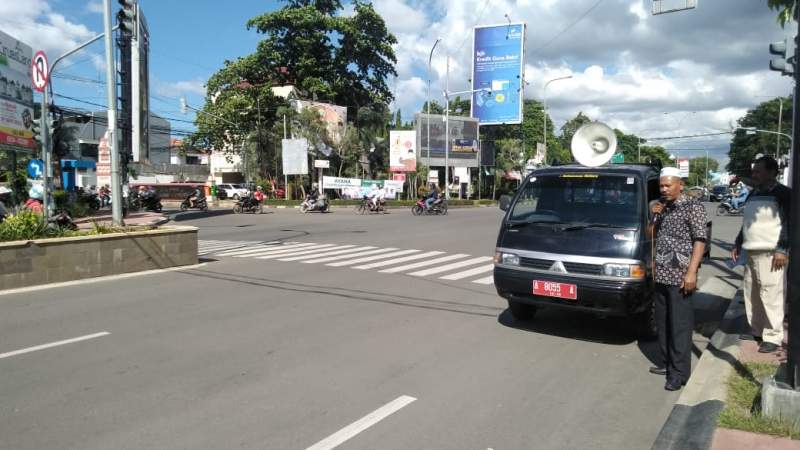 Dinsos Kota Serang Himbau Pengguna Jalan Tidak Memberi Uang Kepada Gepeng dan Anjal