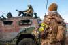 Tentara Ukraina. (AP Photo)