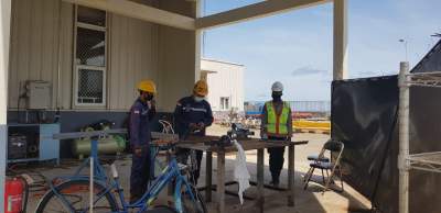 Ditpamobvit Polda Banten Periksa Area Perusahaan PT Lestari Banten Energi