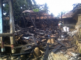 Rumah Warga Ludes Dilalap Jago Merah