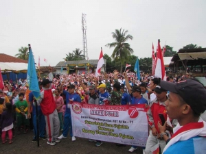 Peringati Hari Kemerdakaan ke 71 Karang Taruna Desa Pejaten gelar jalan Sehat