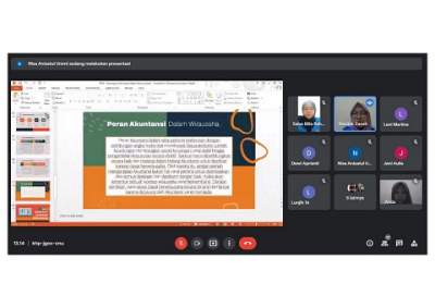 Mahasiswa UNPAM Gelar PMKM melalui Daring bersama Siswa Smk Kharisma Panongan