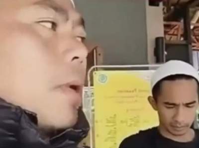 VIDIO: Viral Vidio Aksi Penggerebekan Warung Bakso yang Buka Siang Hari di Bulan Puasa