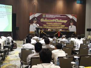 DPPP Gelar Sosialisasi Tata Cara Pengadaan Tanah Bagi Pembangunan Kepentingan Umum