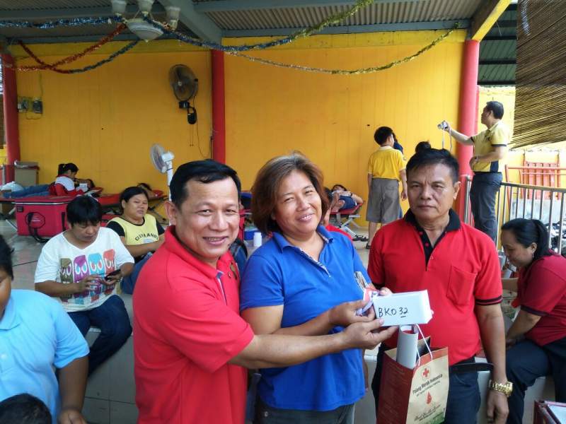 Donor darah komunitas Benteng Kita