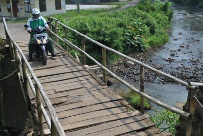 Perbaikan Jembatan Sapang Bitung Dianggaran Tahun 2014