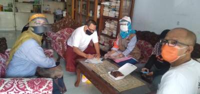 Komisioner KPU Banten Pantau Pelaksanaan Coklit di Cilegon