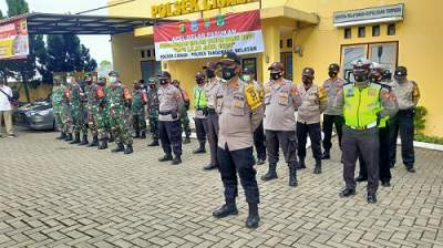 Malam Tahun Baru, Petugas Gabungan Akan Bubarkan Kerumunan Massa