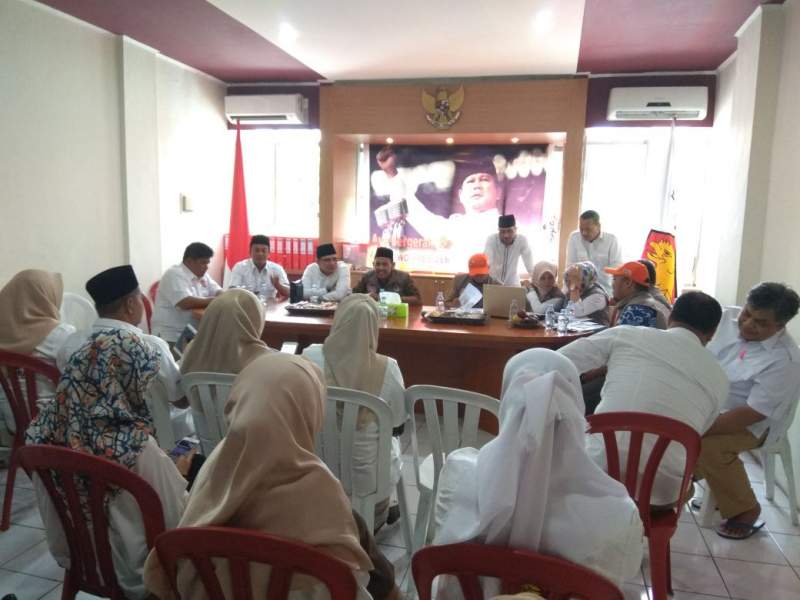 Verifikasi faktual parpol di KPU Kota Tangerang.