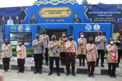 Cek Pospam Operasi Ketupat, Kapolres Serang : Waspada Aksi Teror