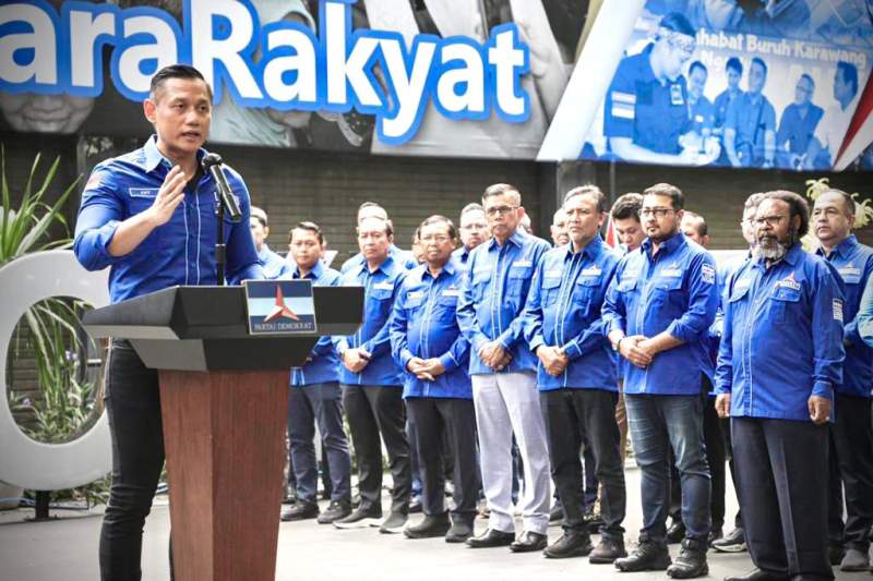  Ketua Umum Partai Demokrat, Agus Harimurti Yudhoyono.