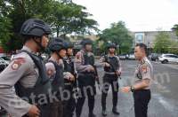 Cegah Sweeping Atribut Natal, Polisi Amankan Pusat Keramaian
