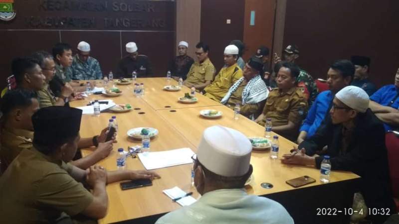 Pemerintah Kecamatan Solear Gelar Rakor Antar Lintas