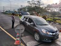 Personel Ditpamobvit Polda Banten Cek Seluruh Area PT Krakatau Posco