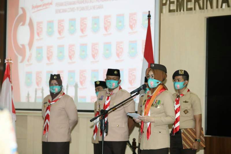 Airin Peringati Hari Pramuka ke-59