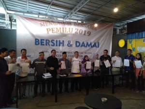 Seruan Bersama, Masyarakat Koalisi Banten Kawal Pemilu Jaga Suara