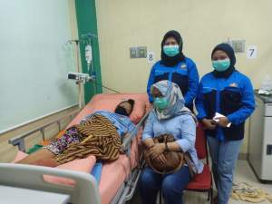 Antimah Korban Puting Beliung Warga Rawa Boni Masih Dirawat di Rumah Sakit