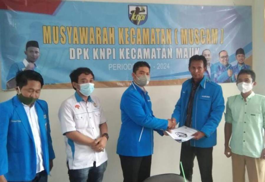 Muscam DPK KNPI Kecamatan Mauk, Marwan Terpilih Sebagai Ketua