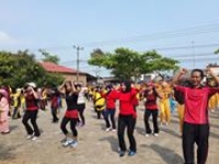 Dispora Ajak Warga Senam Sehat