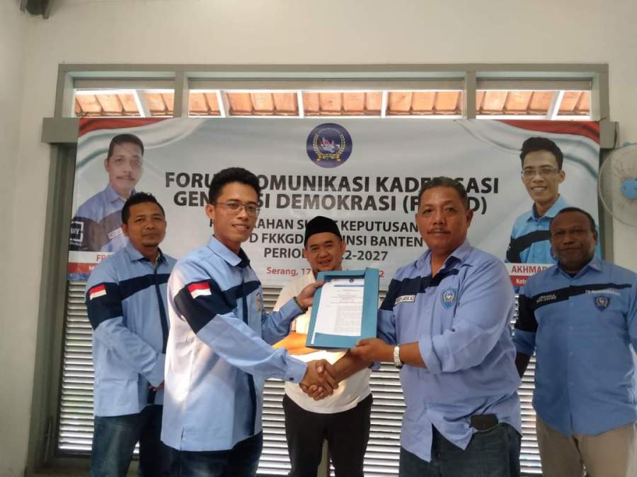 DPD FKKGD Provinsi Banten Resmi Terbentuk; Fokus Bangkitkan UMKM dan Ekonomi Kerakyatan