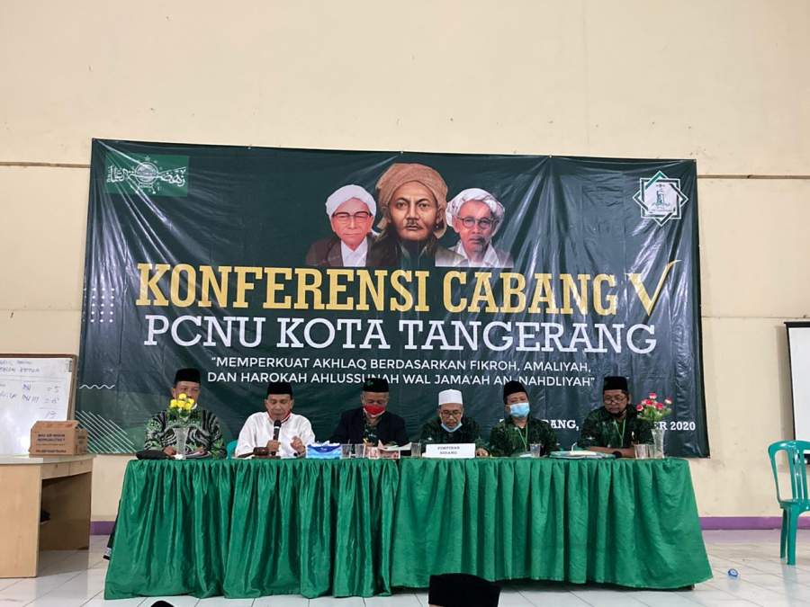 H. DEDI Mahfudin Kembali Pimpin Ketua Tanfidziyah PCNU Kota Tangerang