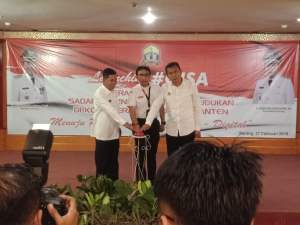 Wujudkan Tertib Administrasi, Pemkot Serang Launching Program Gisa